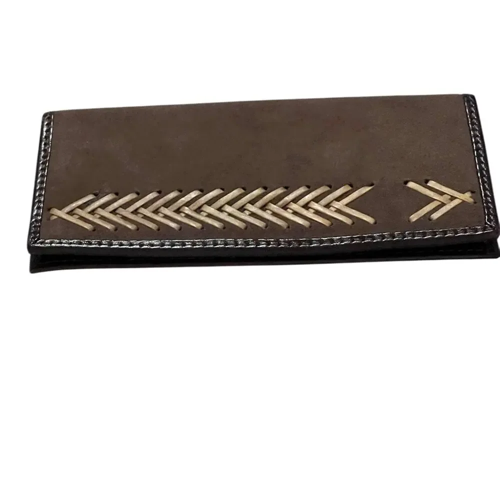 RED DIRT HAT COMPANY Men’s Brown Leather Wallet NEW FAST SHIPPING 3114-23